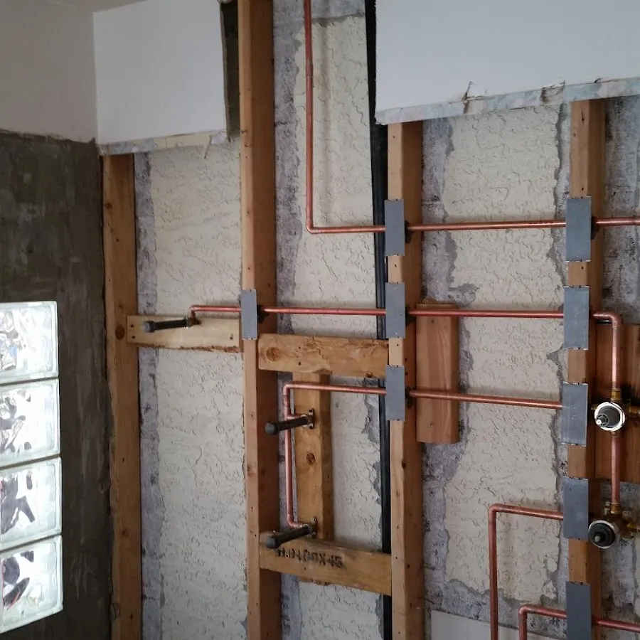 Copper pipe installation for Burst Pipe Repair in Media